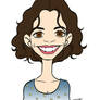 Anne Hathaway Caricature