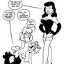 Dead Duck meets Bettie Page