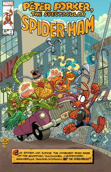 SPIDER-HAM COVER