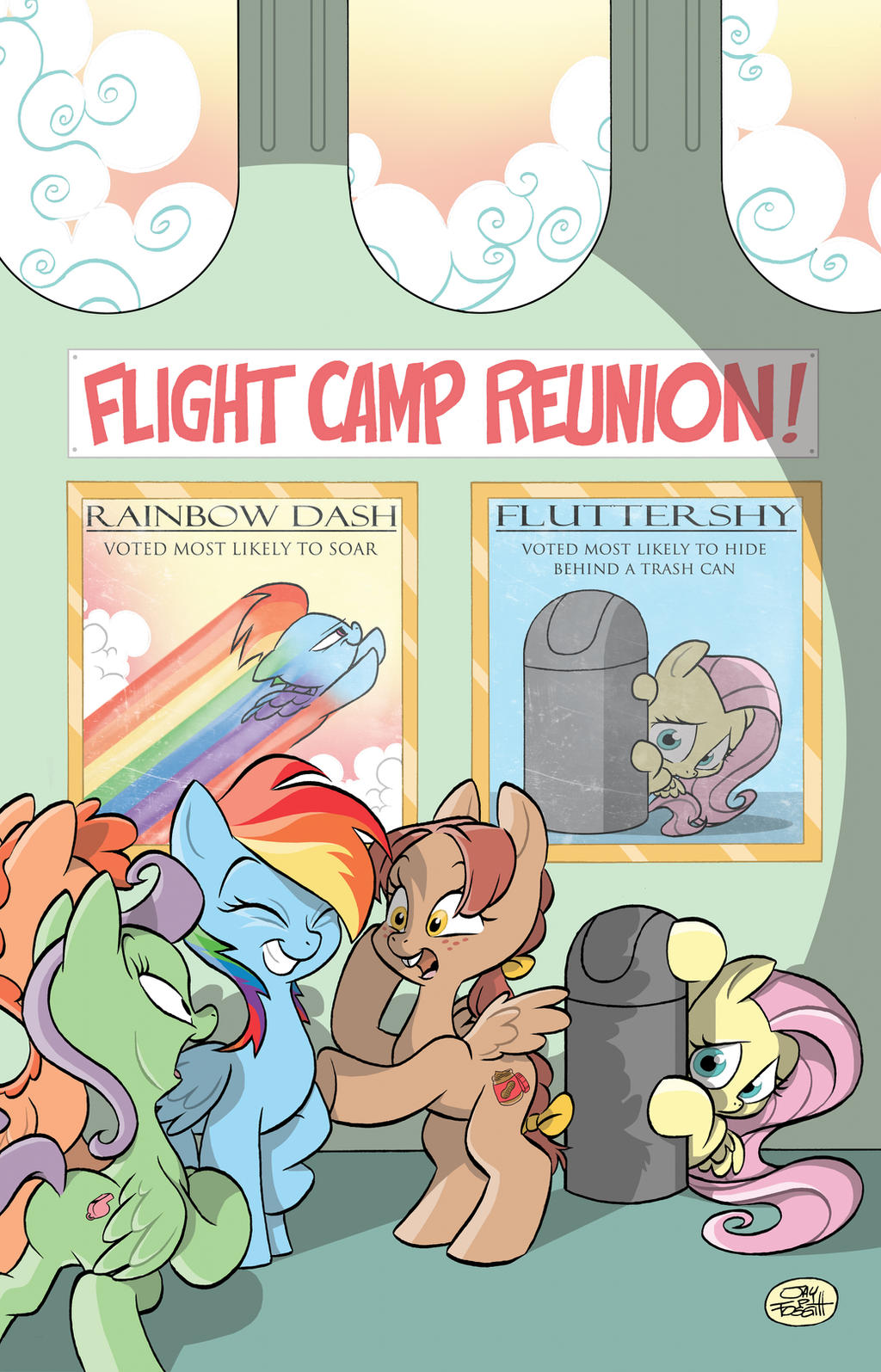 MLP FRIENDS FOREVER #18 COVER