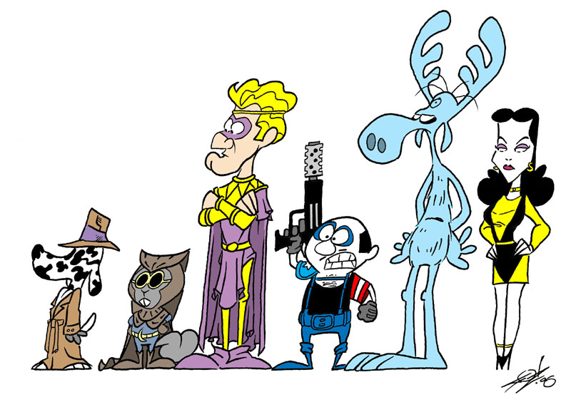 Jay Ward's The Watchmen by JayFosgitt