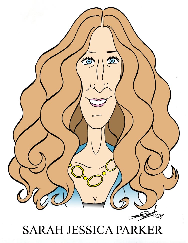 Sarah Jessica ParkerCaricature