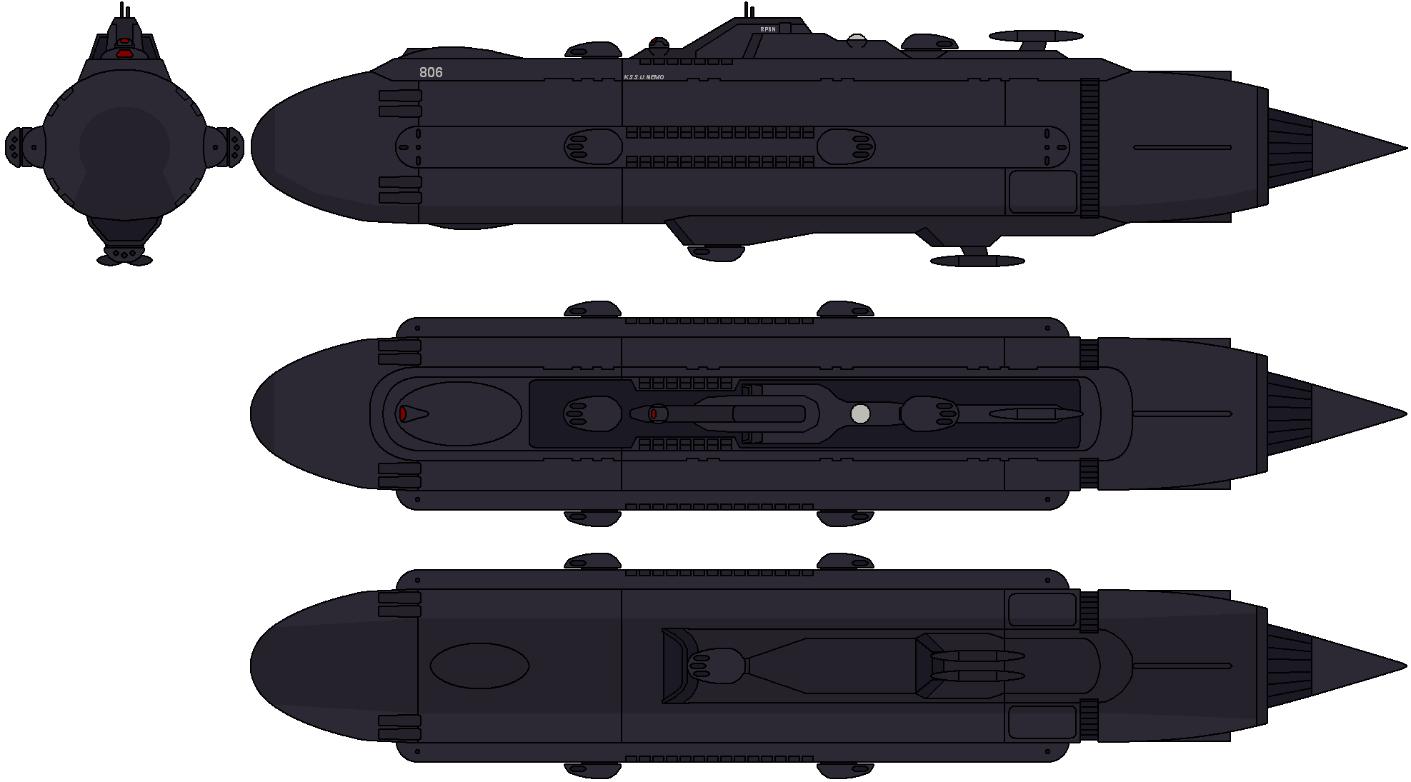 Nemo Class Space Submarine