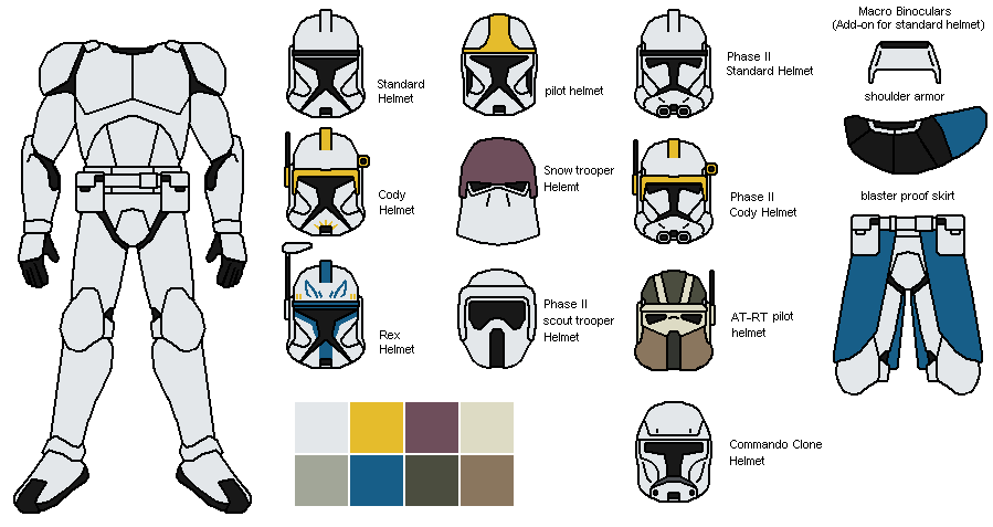 Clone trooper armor by IgorKutuzov on DeviantArt