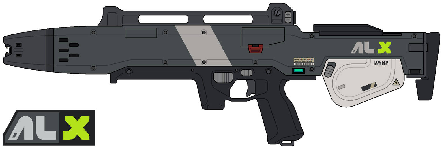 RX-301 ''Labrax'' Particle pulse rifle by IgorKutuzov on DeviantArt