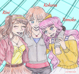 Rini, Kohana, Tomoko RQ 13