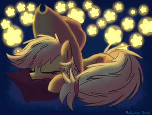 Applejack In The World Of Stars