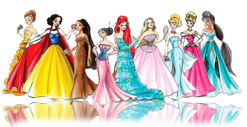 Disney Princess Designer Colection by fenixfairy on DeviantArt