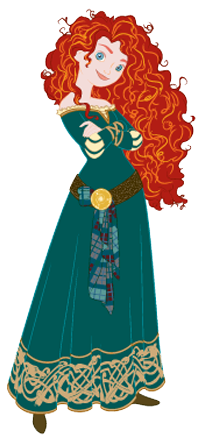 Merida pose 1 Cartoon by fenixfairy on DeviantArt