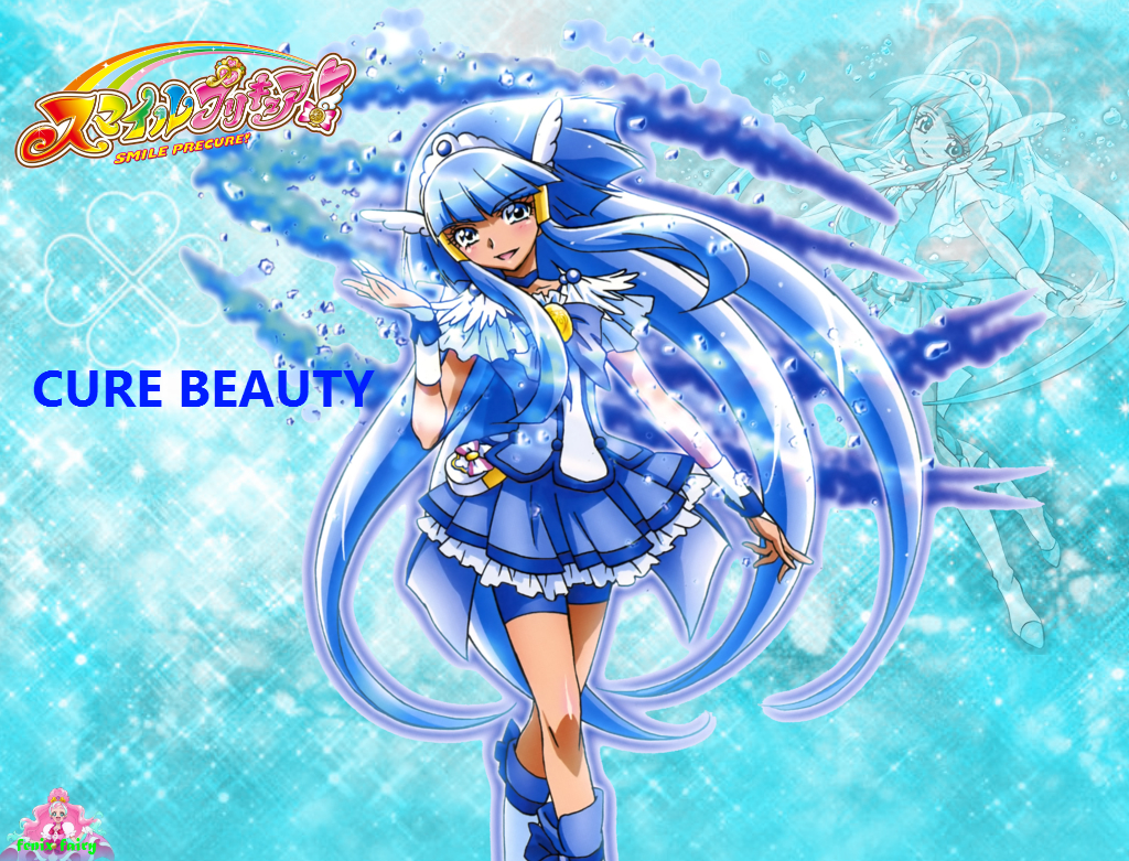 Cure Beauty Wallpaper