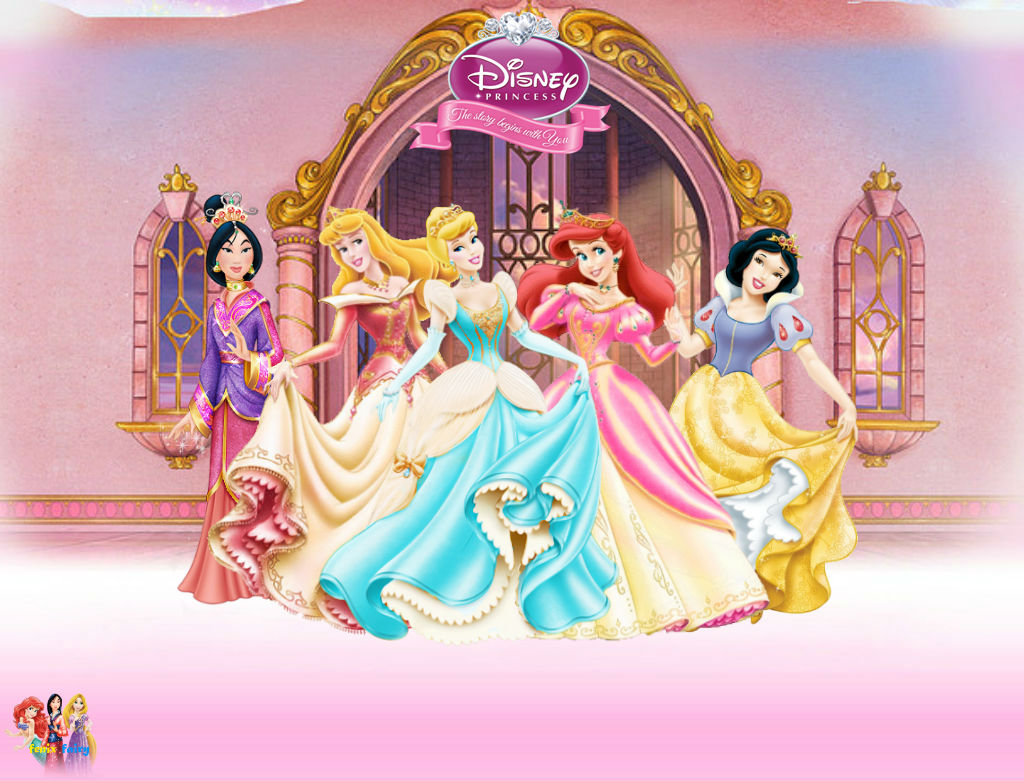 Disney Princess Golden Second Version by fenixfairy on DeviantArt