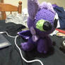 purple toothless crochet