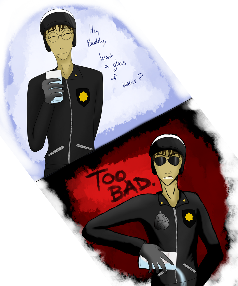 Flash Bad Cop Bad Cop? TOO BAD by Capricious-Spider on DeviantArt