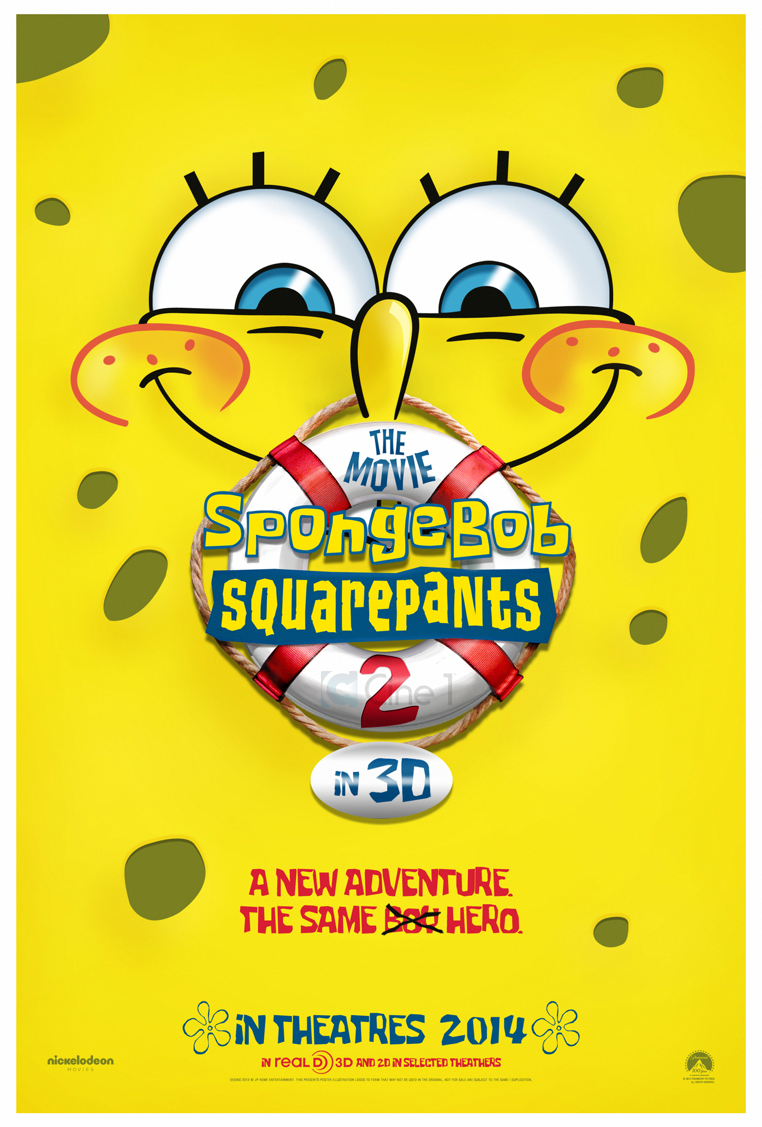 SpongeBob Squarepants The Movie 2 - Teaser Poster