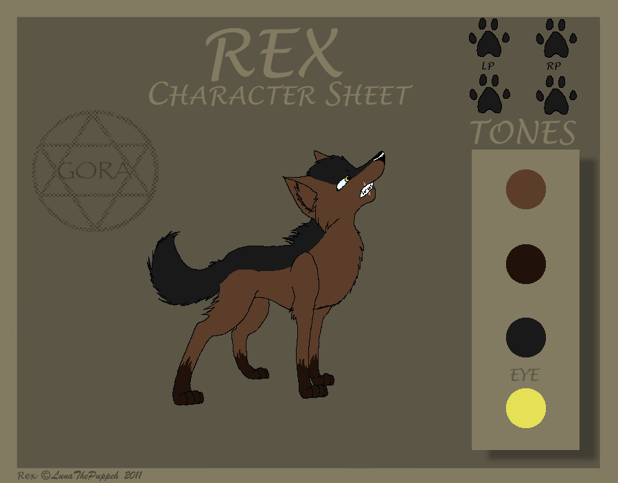 Rex - Character Sheet by LunaThePuppeh on DeviantArt
