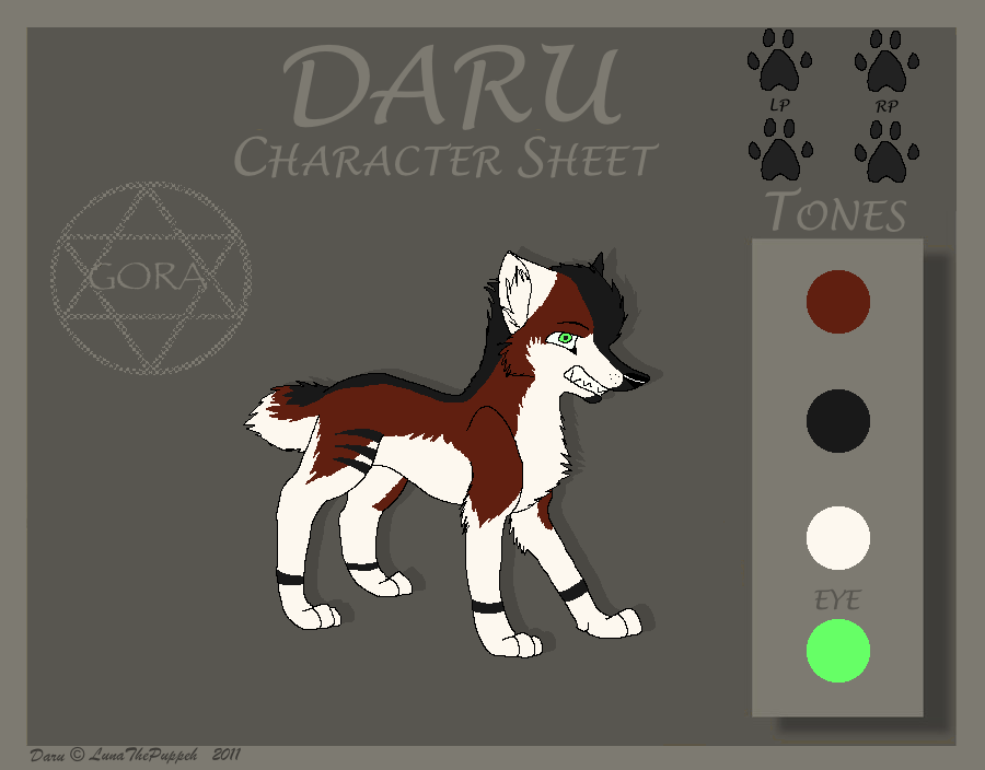 Daru - Character Sheet