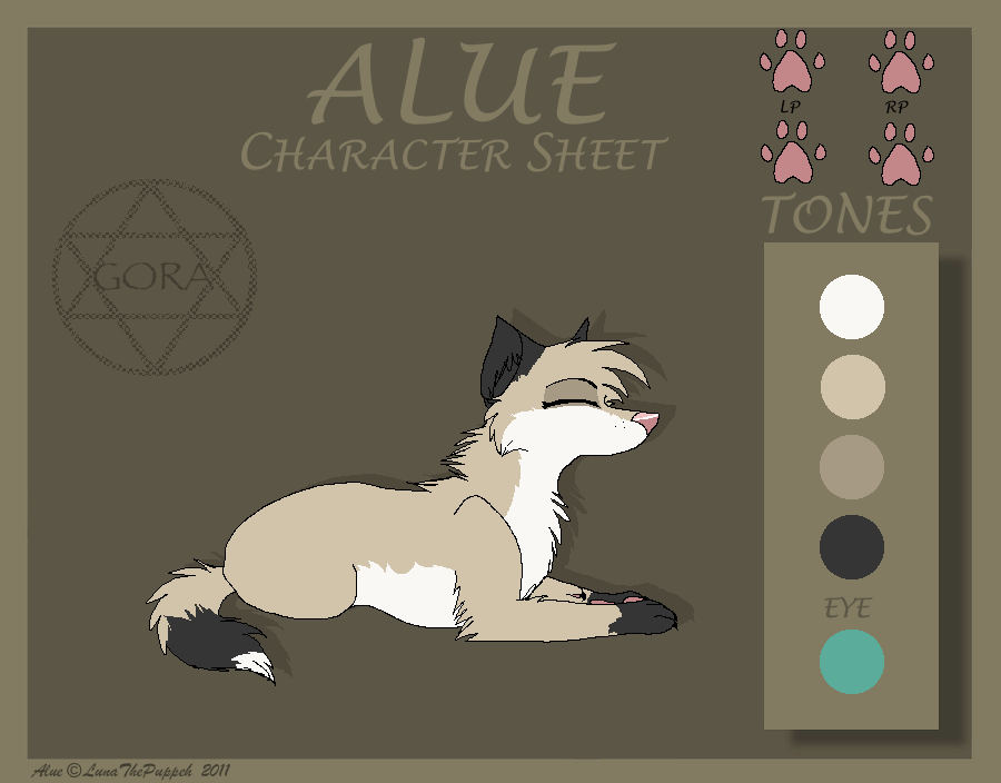 Alue - Character Sheet