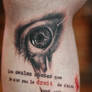 Eye tattoo