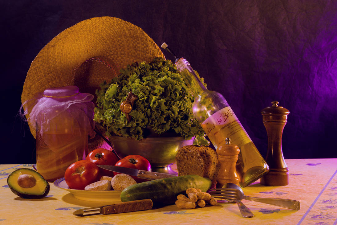 Chardin Rabbit The snail with asalde by germaniquev on DeviantArt