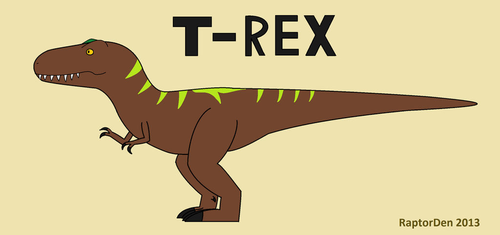 T Rex Raptor Comic T-rex by RaptorDen on DeviantArt