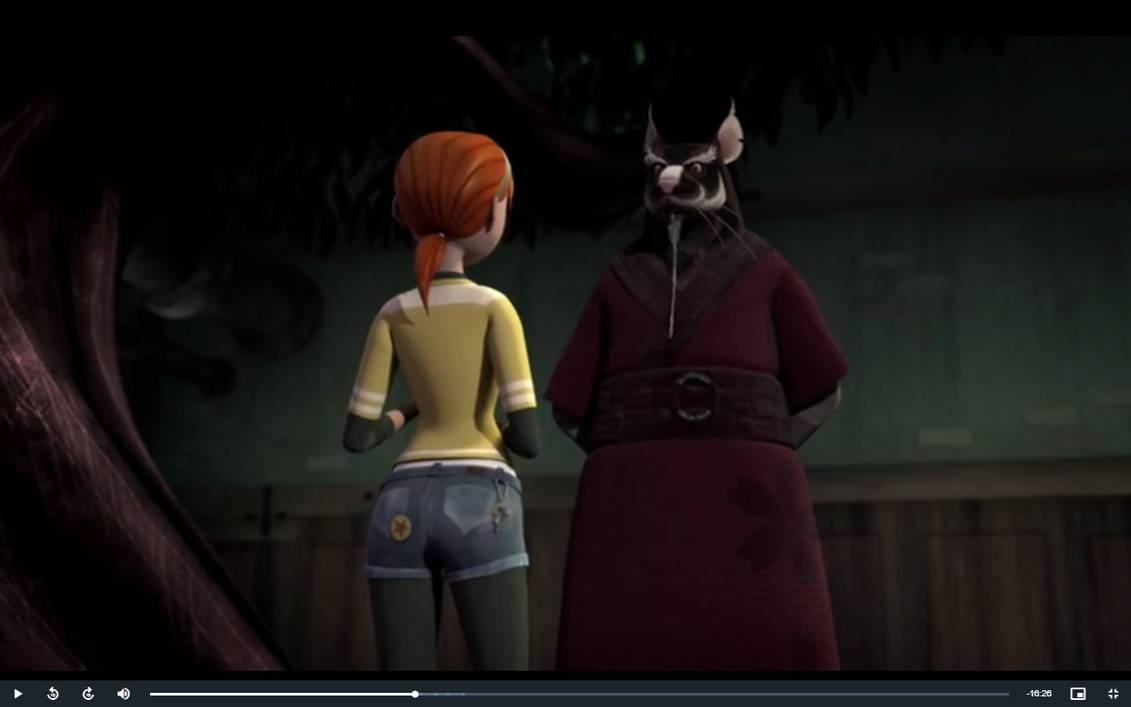 April and Splinter by Akameknon on DeviantArt