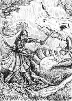 Ye Olde Knight and Dragon