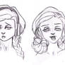 Space girl expressions