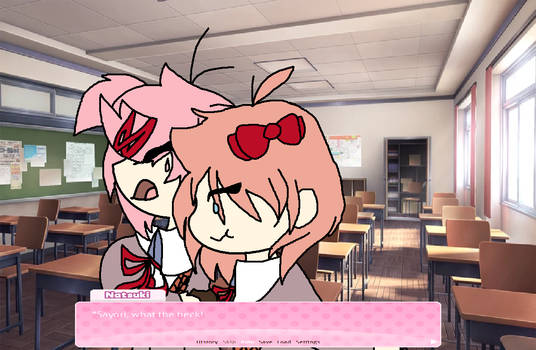 Sayori and Natsuki