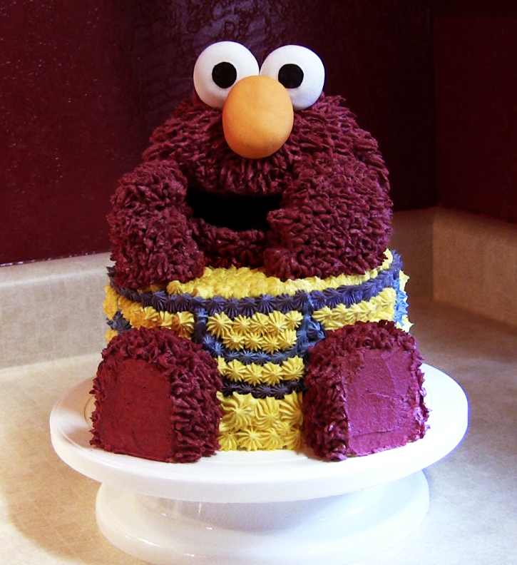 Elmo Cake