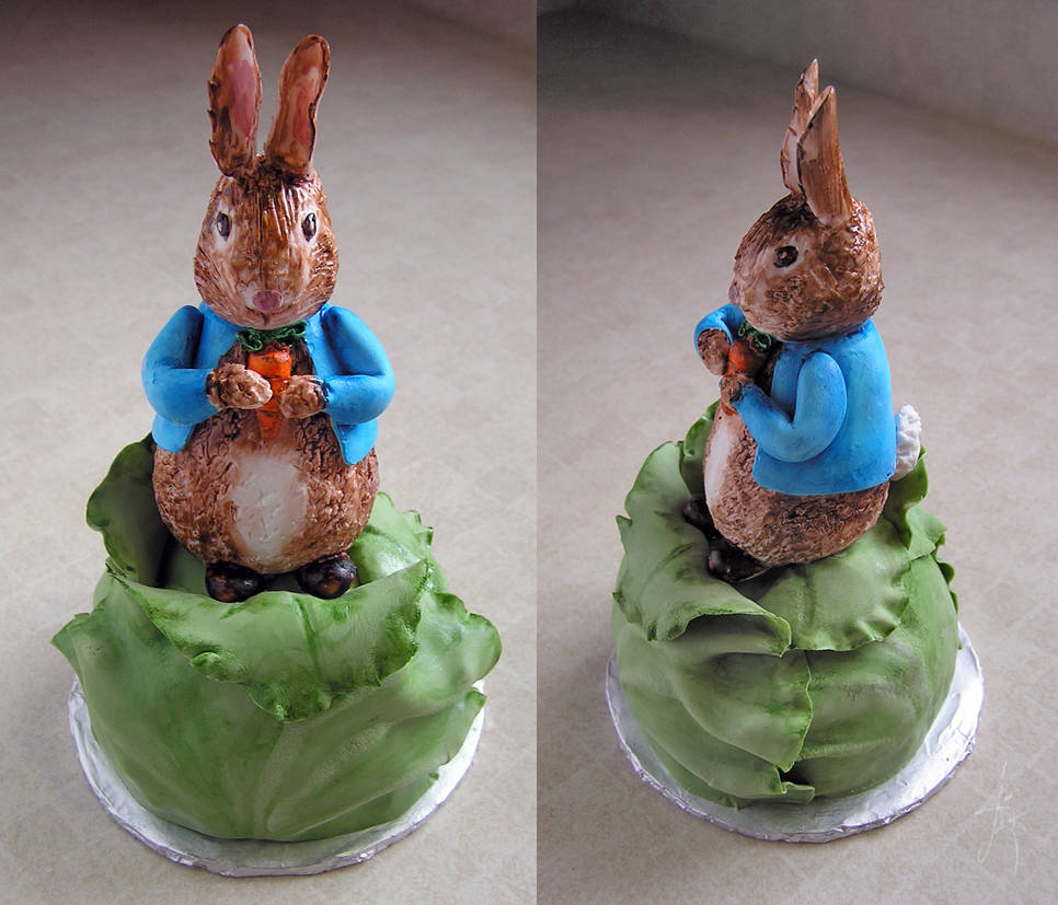 Peter Rabbit Cake by DancesWithWacom on DeviantArt