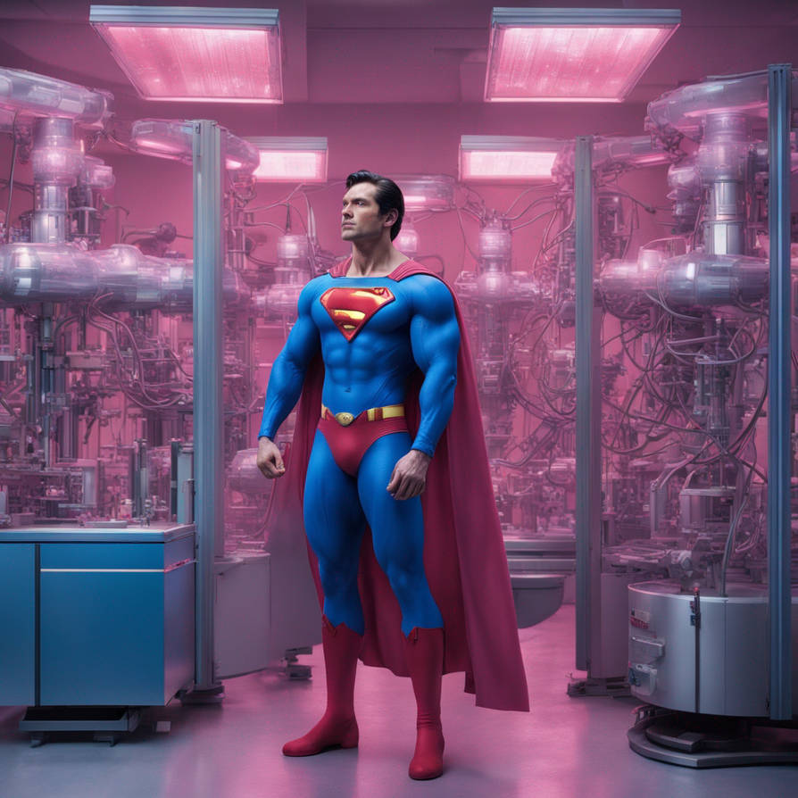 Pink Kryptonite Do Superman and pink kryptonite in the lab by geeeooo on DeviantArt