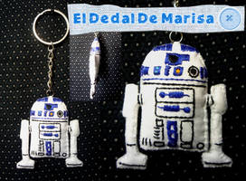 Star Wars R2 D2 Keychain