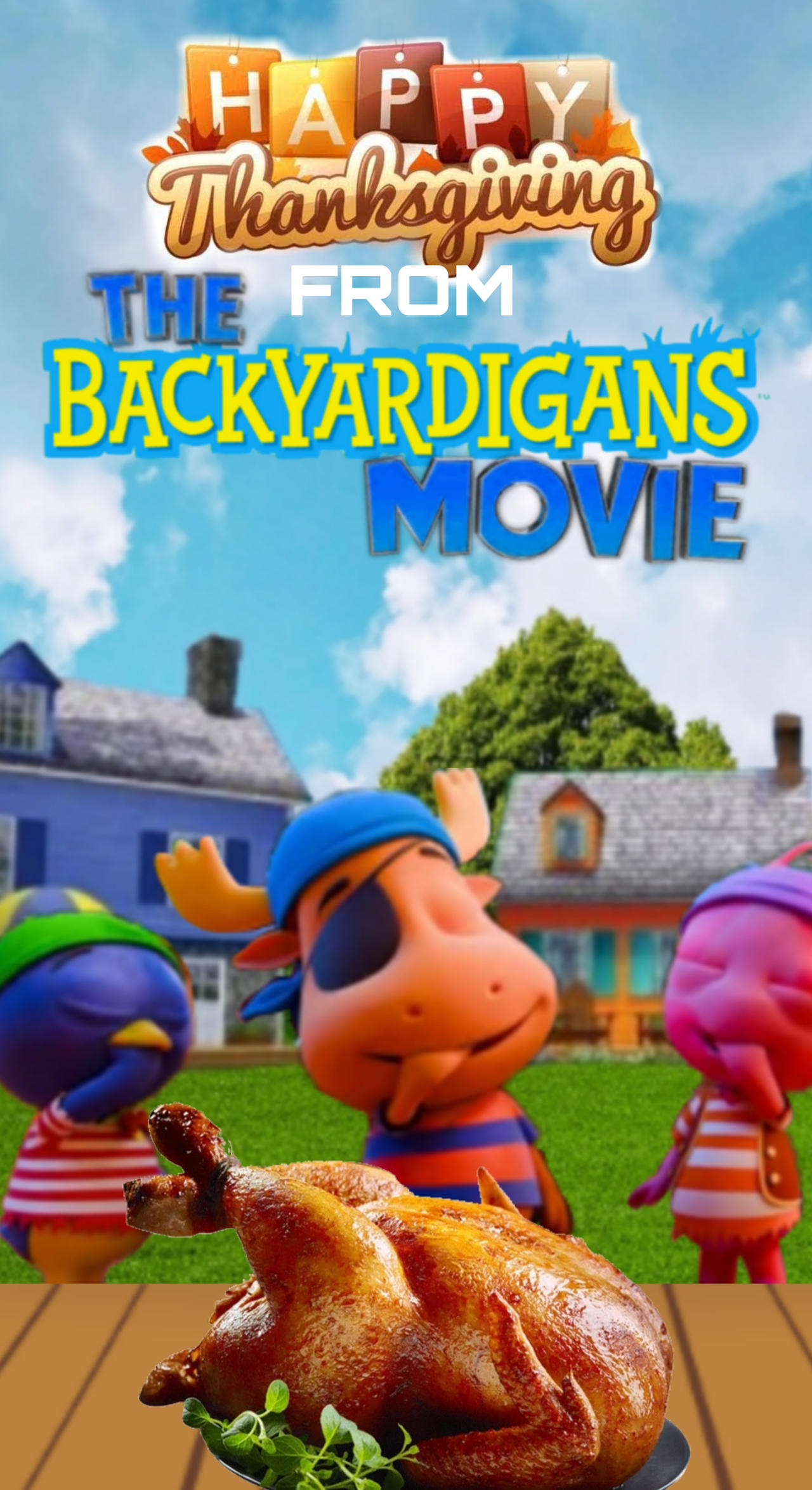 Backyardigans 27 Happy Thanksgiving from The Backyardigans Movie by Amigurumis1A on ...