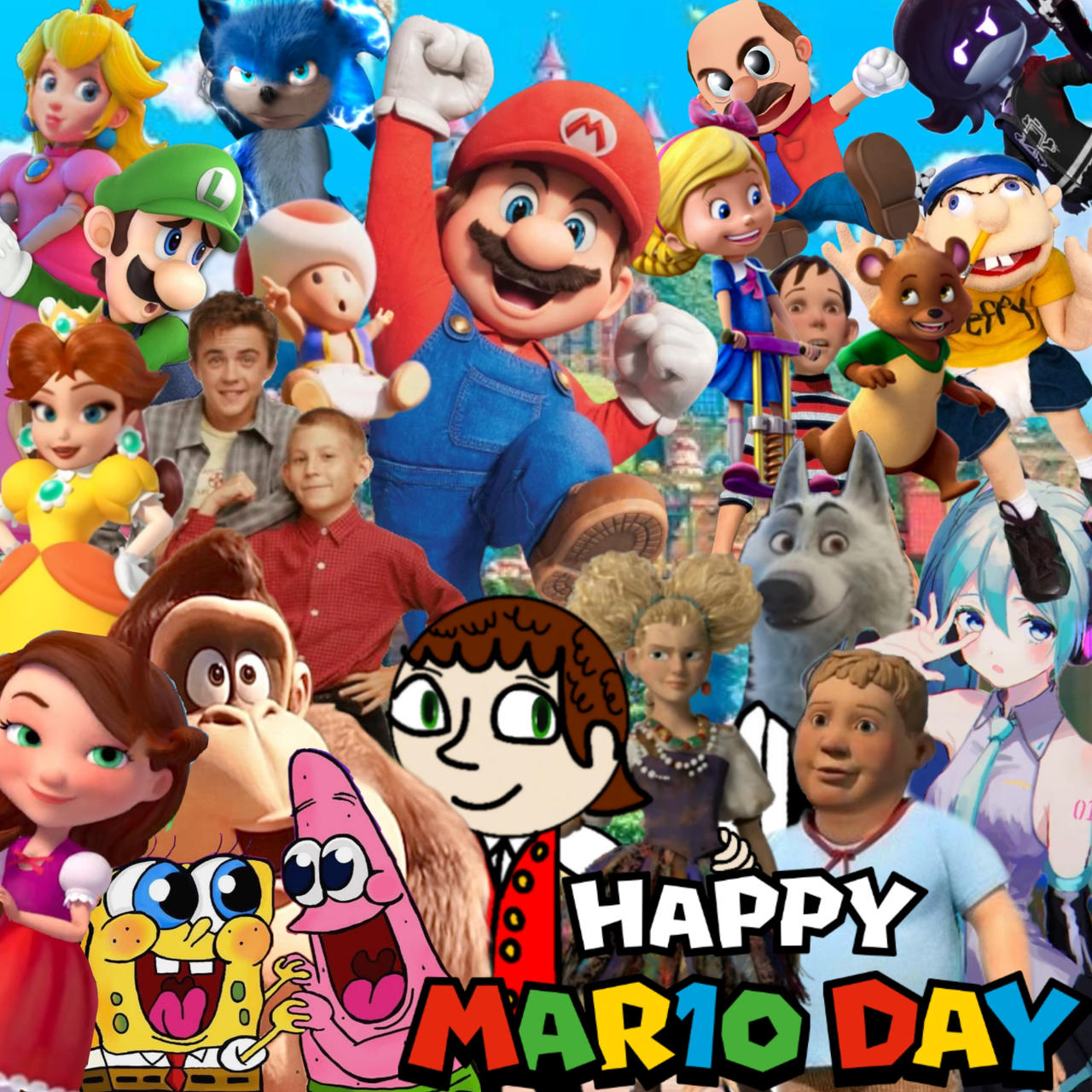 HAPPY MARIO DAY!!!! (Happy Birthday Mario) by Amigurumis1A on DeviantArt