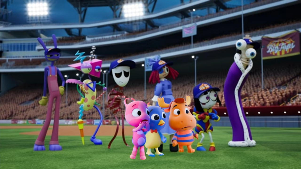 Team Backyardigans Deviantart Backyardigans x Digital Circus (Team vs Evil) by Amigurumis1A on DeviantArt