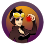 Catwoman Button