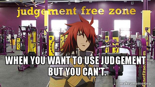 Kratos in Judgement Free Zone Meme