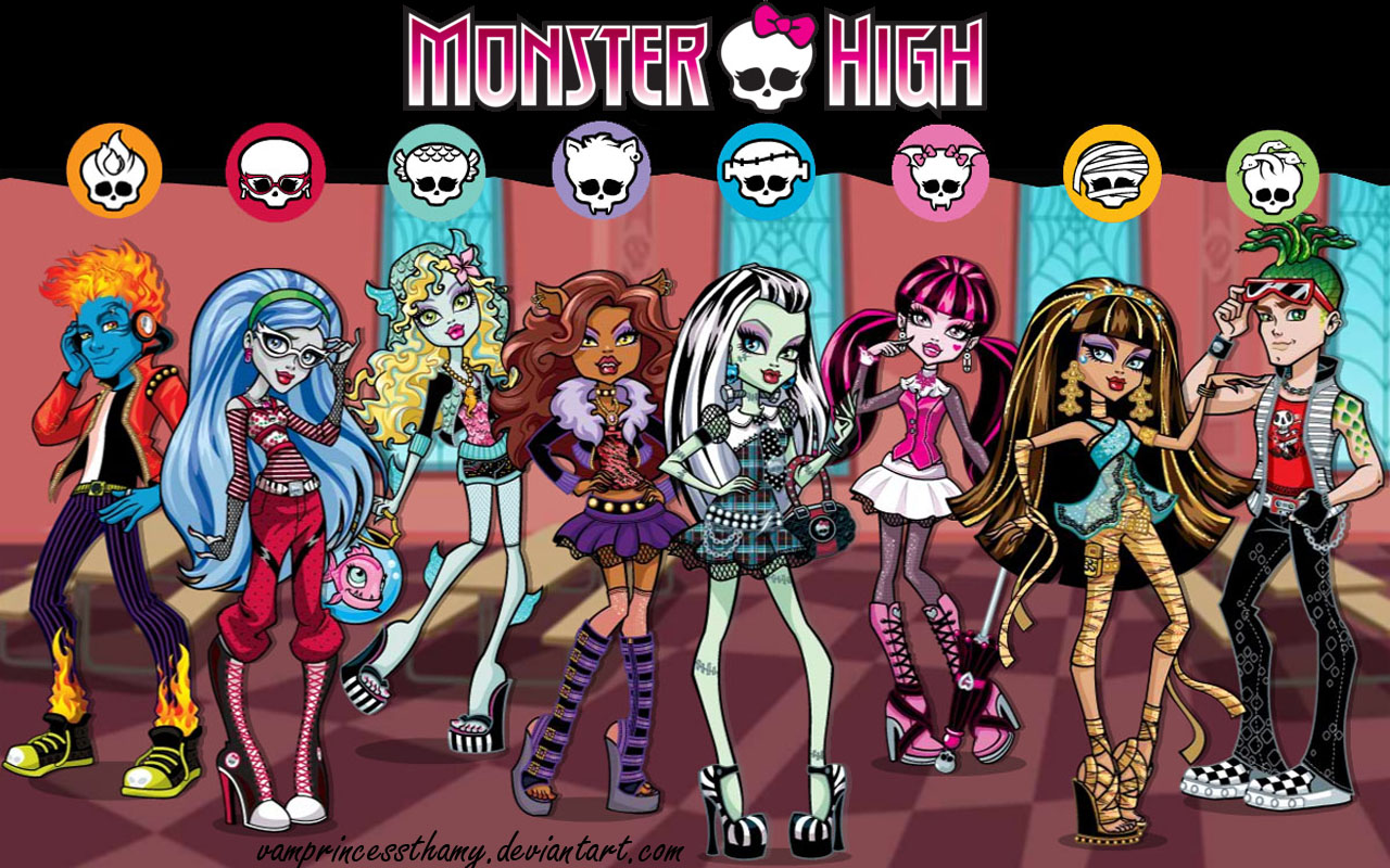 Monster High Cosplay em Jogos na Internet