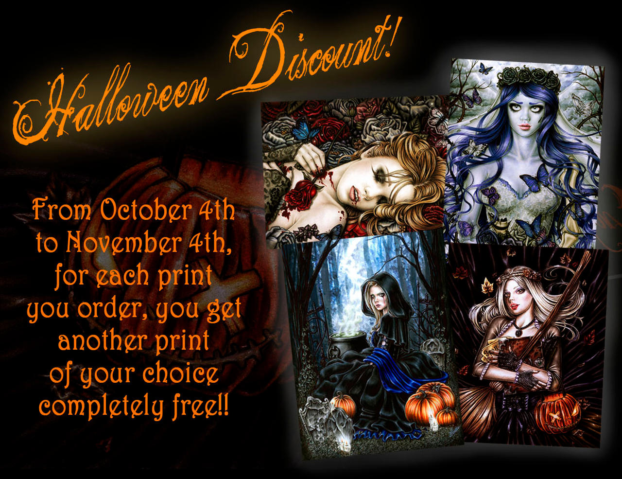 Halloween Discount!