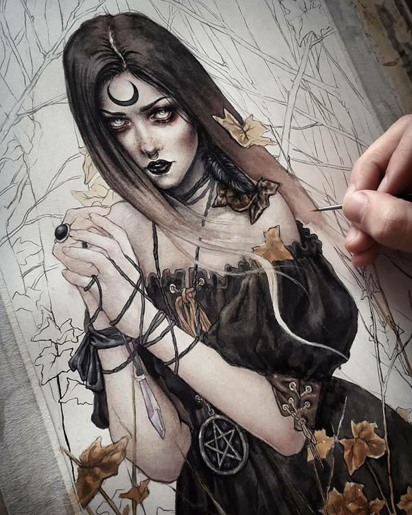 A Pact Into The Unknown WIP1 by EnysGuerrero