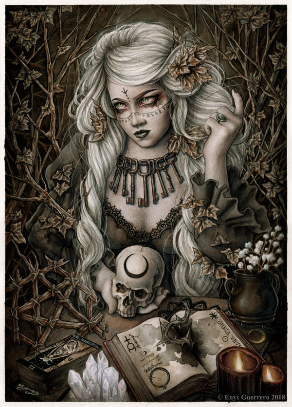 The Oracle of The Forest by EnysGuerrero