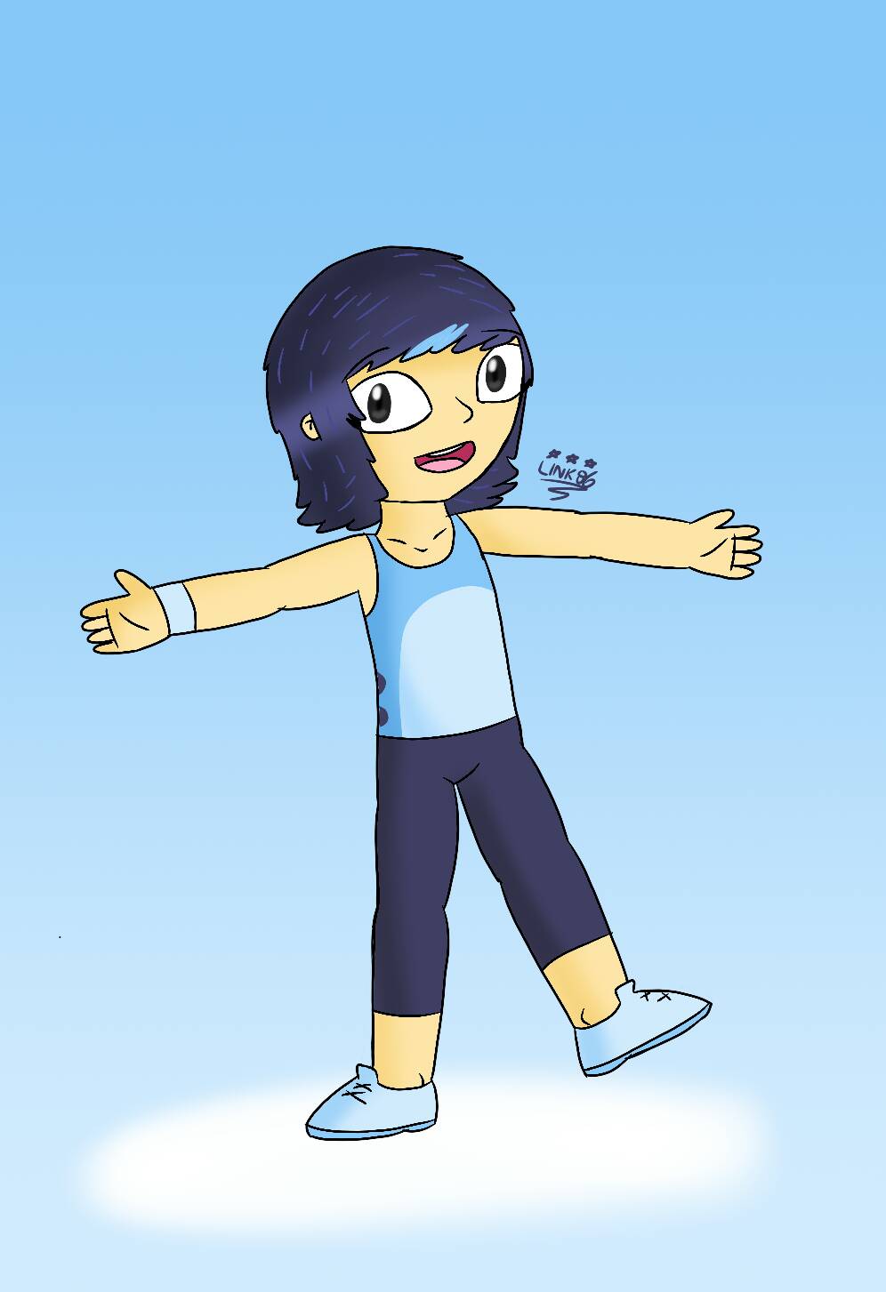 Bluey Humanized By LINK86ART On DeviantArt bluey-humanized-by-link86art-on-deviantart