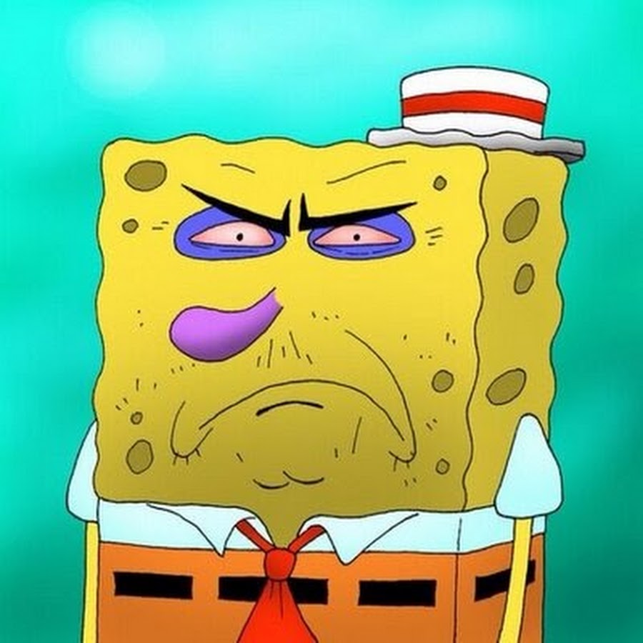 Face 4 (Sponge Bob) [meme base] by LyaiDemon on DeviantArt