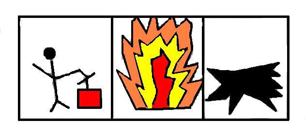 Stick Figure Death- Explosion by kosmickrab on DeviantArt