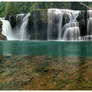 Waterfall - Lower Lewis Falls from below