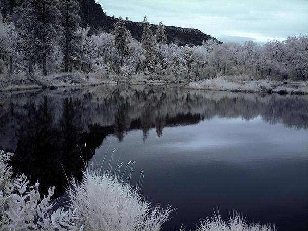 Infrared Pond with a View