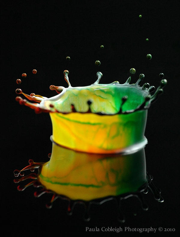 The Jester's Hat of milk