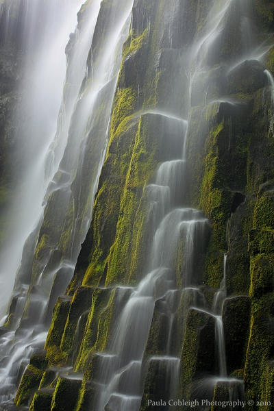 Waterfall - Mossy Cascades by La-Vita-a-Bella