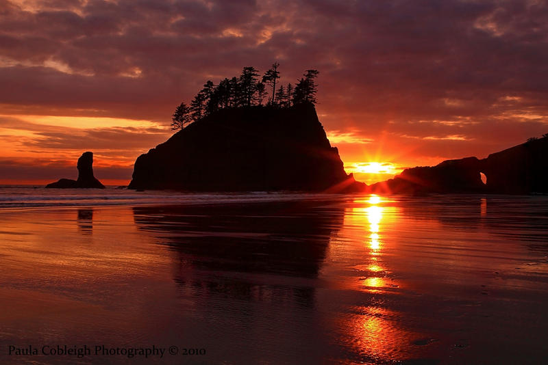 Second Beach Sunset