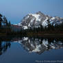 Mt Shuksan by Moonlight